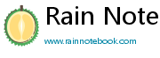 Rain Notebook